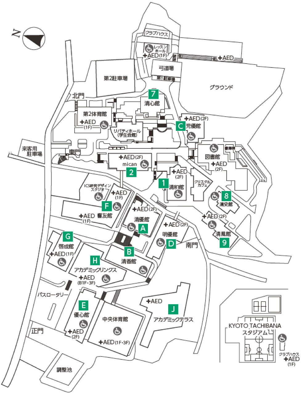 キャンパスマップ